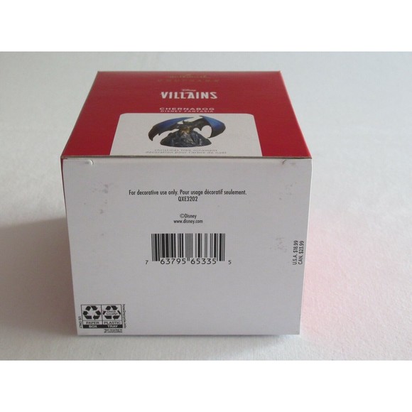 LIMITED EDITION 2021 Disney Villains HALLMARK CHERNABOG FANTASIA Christmas Ornam - Picture 12 of 12